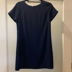 NWOT Lulus Navy Shift Dress